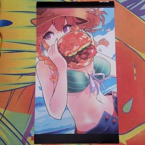 Hololive Kiara Anime vinyl Poster
